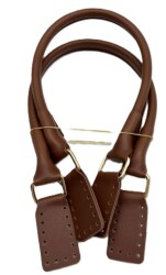 Angel Çanta Aksesuar Aura Model Çanta Sapı Taba Renk - Angel Çanta Aksesuar