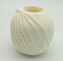 Angel Çanta Aksesuar Bobin Rafya 150 Gr Krem - Angel Çanta Aksesuar