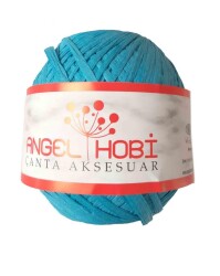 Angel Çanta Aksesuar Bobin Rafya 150 Gr Turkuaz No:7 - Angel Çanta Aksesuar
