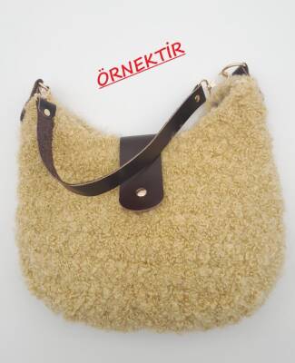 Angel Çanta Aksesuar Buklet Boucle İp Turuncu Renk No:017 - 3