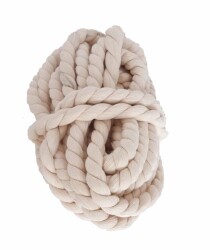 Angel Çanta Aksesuar 10 Mm 10 Metre 2 Büküm Makrome Salıncak İpi - Angel Çanta Aksesuar