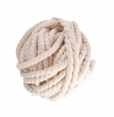 Angel Çanta Aksesuar 8 Mm 17 Metre 2 Büküm Makrome Salıncak İpi - 1