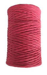 Angel Çanta Aksesuar Kırmızı Renk Bükümlü Angel Rafya No:9 - Angel Çanta Aksesuar