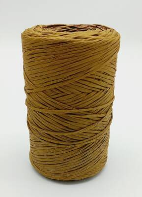 Angel Çanta Aksesuar Yağ Yeşili Bükümlü Rafya No:13 - 1