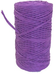 Angel Çanta Aksesuar Mor Renkli Bükümlü Rafya No:15 - Angel Çanta Aksesuar