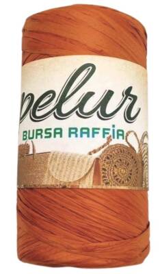 Angel Çanta Aksesuar Bursa Rafya Kiremit Renk 150 gr - 1
