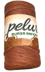 Angel Çanta Aksesuar Bursa Rafya Koyu Taba Renk 150 gr - Angel Çanta Aksesuar