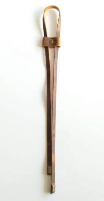 Angel Çanta Aksesuar Gerçek Deri Crazy Oil Büzgü Hardal Sarı - 1