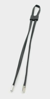 Angel Çanta Aksesuar Gri Suni Deri Dikişli Büzgü Gümüş Metalli - 1