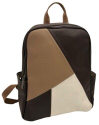 Angel Çanta Aksesuar Gerçek Deri Sırt Çantası Unisex Kahve Renk - Angel Çanta Aksesuar