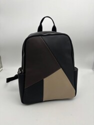 Angel Çanta Aksesuar Gerçek Deri Sırt Çantası Unisex Siyah Renk - Angel Çanta Aksesuar