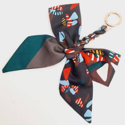 Angel Çanta Aksesuar Fiyonk Renkli Çanta Fuları No:08 - 2