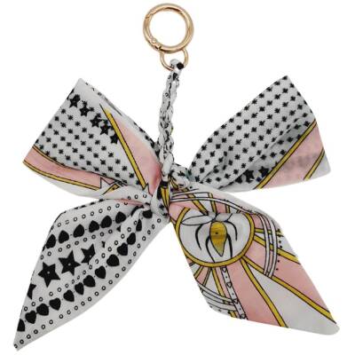 Angel Çanta Aksesuar Fiyonk Renkli Çanta Fuları No:13 - 1