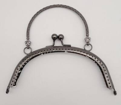 Angel Çanta Aksesuar 17 Cm Füme Çanta Klipsi (Örgü Çanta İçin) - 1