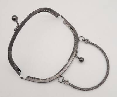 Angel Çanta Aksesuar 17 Cm Füme Çanta Klipsi (Örgü Çanta İçin) - 2