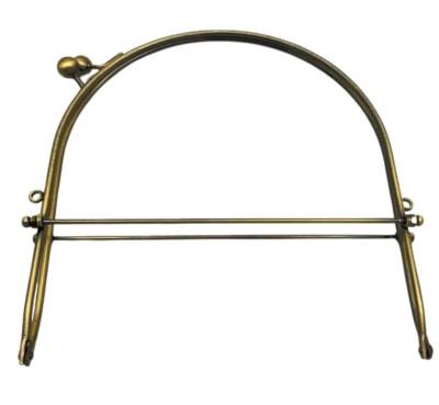 Angel Çanta Aksesuar 20 Cm Antik Renk D Model Çanta Klipsi, Çanta Bursu - 3