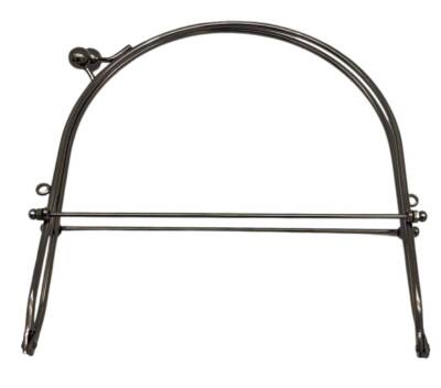 Angel Çanta Aksesuar 20 Cm Füme Renk D Model Çanta Klipsi, Çanta Bursu - 3