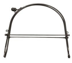 Angel Çanta Aksesuar 20 Cm Füme Renk D Model Çanta Klipsi, Çanta Bursu - 3