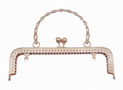 Angel Çanta Aksesuar 20 Cm Light Gold Çanta Klıpsi - Angel Çanta Aksesuar