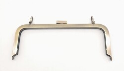 Angel Çanta Aksesuar 21 Cm Antik Dikdörtgen Çanta Klipsi Çanta Bursu - Angel Çanta Aksesuar