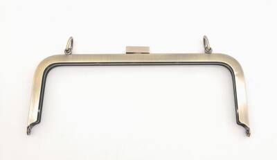 Angel Çanta Aksesuar 21 Cm Antik Dikdörtgen Çanta Klipsi Çanta Bursu - 1