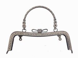 Angel Çanta Aksesuar 21 Cm Kurdele Model Antik Çanta Klıpsi - Angel Çanta Aksesuar