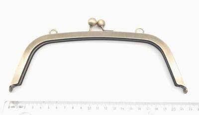 Angel Çanta Aksesuar 21.5 Cm Antik Oval Köşe Çanta Klipsi Çanta Bursu - 2