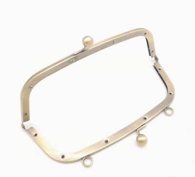 Angel Çanta Aksesuar 21.5 Cm Antik Oval Köşe Çanta Klipsi Çanta Bursu - 3