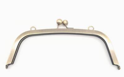 Angel Çanta Aksesuar 21.5 Cm Antik Oval Köşe Çanta Klipsi Çanta Bursu - 1