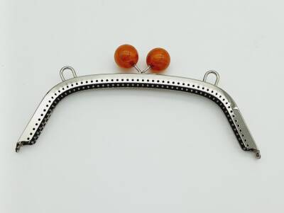 Angel Çanta Aksesuar 22 Cm Akrilik Toplu Gümüş Renk Çanta Klipsi - 1