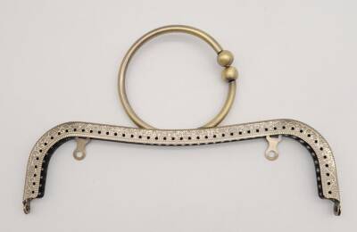 Angel Çanta Aksesuar 22 cm Bilezik Model Çanta Klipsi Çanta Bursu Antik Metal - 1