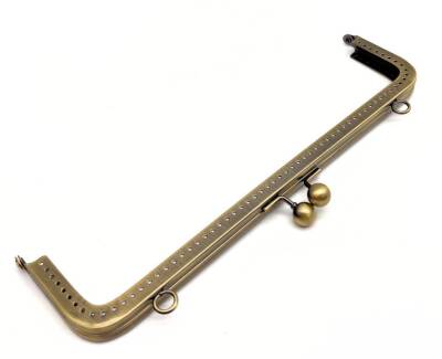 Angel Çanta Aksesuar 26 Cm Antik Renk Çanta Klipsi, Çanta Bursu - 1