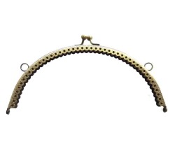 Angel Çanta Aksesuar Oval Cüzdan Klipsi 20 Cm Antik Renk - Angel Çanta Aksesuar