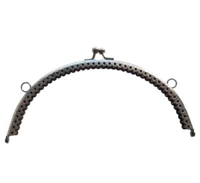 Angel Çanta Aksesuar Oval Cüzdan Klipsi 20 Cm Füme Renk - 1