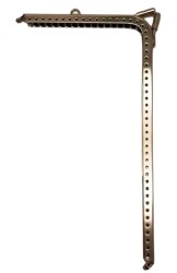 Angel Çanta Aksesuar Üçgen Telefon Çantası Bursu Klipsi 18 cm Füme Renk - Angel Çanta Aksesuar