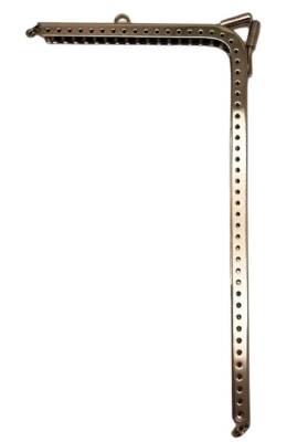 Angel Çanta Aksesuar Üçgen Telefon Çantası Bursu Klipsi 18 cm Füme Renk - 1