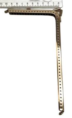 Angel Çanta Aksesuar Üçgen Telefon Çantası Bursu Klipsi 18 cm Gümüş Renk - 1