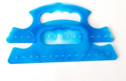 Angel Çanta Aksesuar Akrilik Görünümlü Plastik Çanta Sapı Mavi No:6 - Angel Çanta Aksesuar