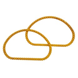 Angel Çanta Aksesuar Akrilik Görünümlü Plastik Çanta Sapı No:16 Açık Renk - Angel Çanta Aksesuar