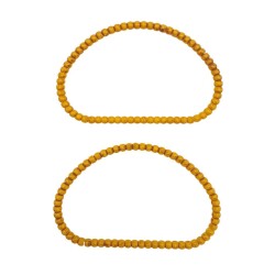 Angel Çanta Aksesuar Akrilik Görünümlü Plastik Çanta Sapı No:16 Açık Renk - 2