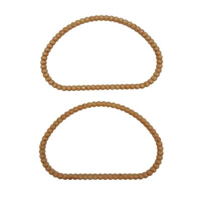 Angel Çanta Aksesuar Akrilik Görünümlü Plastik Çanta Sapı No:16 Koyu Renk - 2