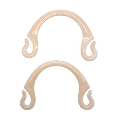 Angel Çanta Aksesuar Akrilik Görünümlü Plastik Çanta Sapı No:28 Krem Renk - 3