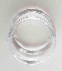 Angel Çanta Aksesuar Akrilik Görünümlü Plastik Çanta Sapı Şeffaf - Angel Çanta Aksesuar
