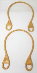 Angel Çanta Aksesuar Bambu Görünümlü Plastik Çanta Sapı - Angel Çanta Aksesuar