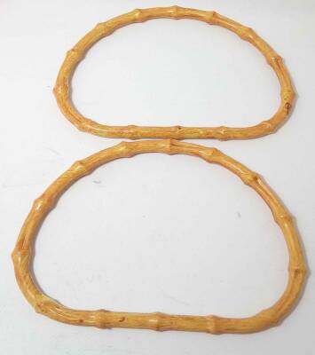 Angel Çanta Aksesuar Bambu Görünümlü Plastik Çanta Sapı - 1