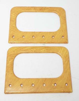 Angel Çanta Aksesuar Bambu Görünümlü Plastik Çanta Sapı - 1