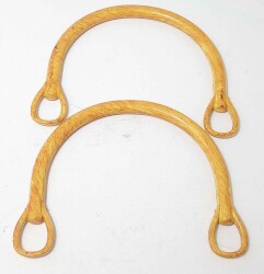 Angel Çanta Aksesuar Bambu Görünümlü Plastik Çanta Sapı - Angel Çanta Aksesuar