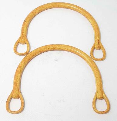 Angel Çanta Aksesuar Bambu Görünümlü Plastik Çanta Sapı - 1