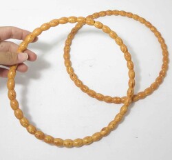 Angel Çanta Aksesuar Bambu Görünümlü Plastik Çanta Sapı - Angel Çanta Aksesuar