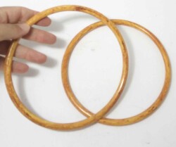 Angel Çanta Aksesuar Bambu Görünümlü Plastik Çanta Sapı - Angel Çanta Aksesuar